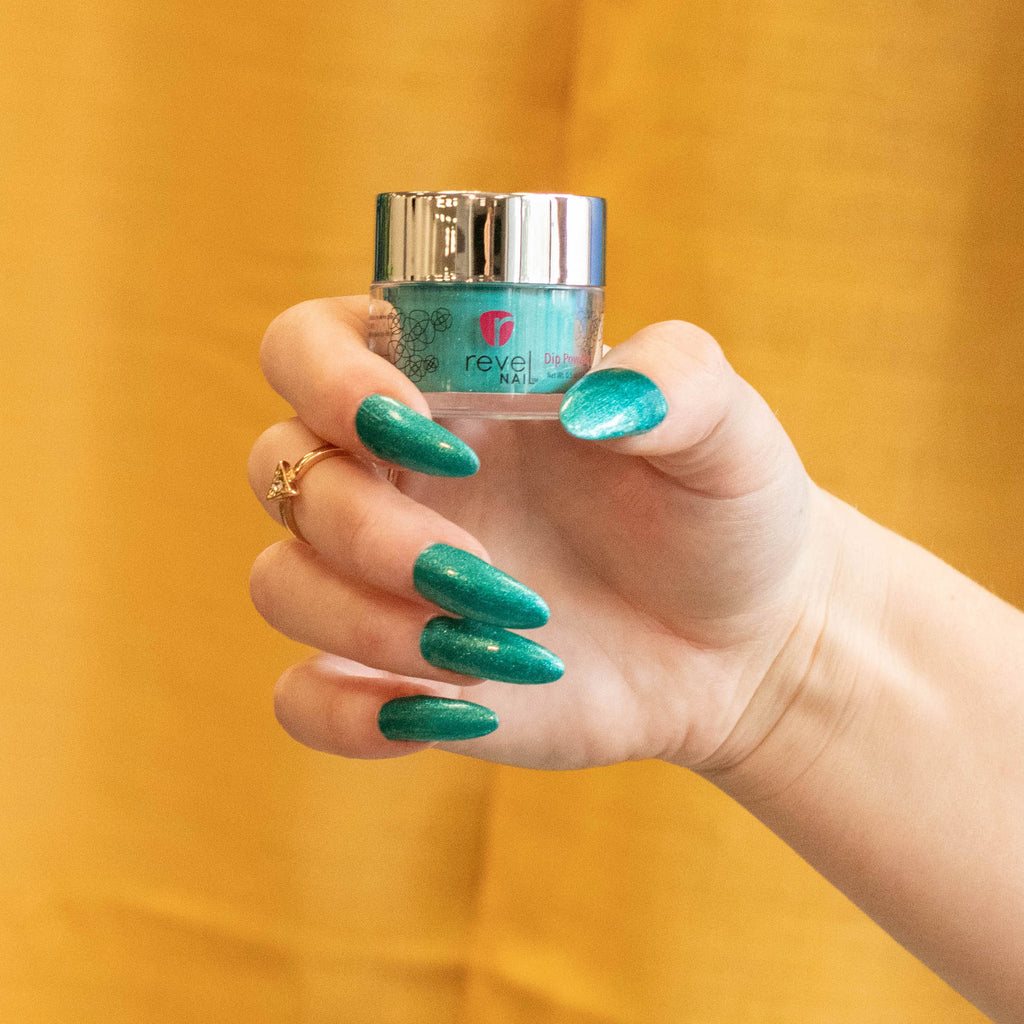 D796 D796 Cactus Collection Teal Glitter Dip Powder – RevelNailEU