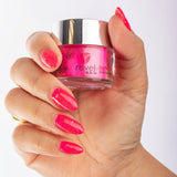 Dip Powder D813 Charm Necklace Pink Flake Dip Powder