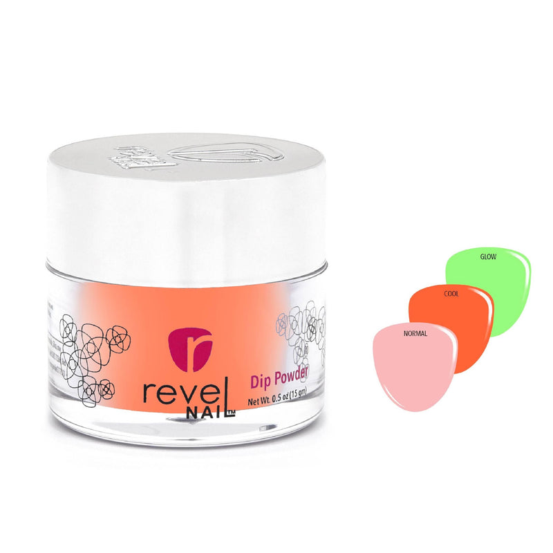 Dip Powder D856 Loud and Proud Orange Creme Dip Powder
