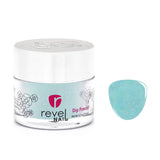 Dip Powder D862 Air Head Blue Flake Dip Powder
