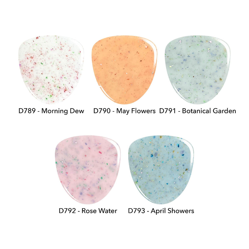 Dip Powder Sets and Collections Spring Fever | Pastel Speckled Flake Dip Powder Set