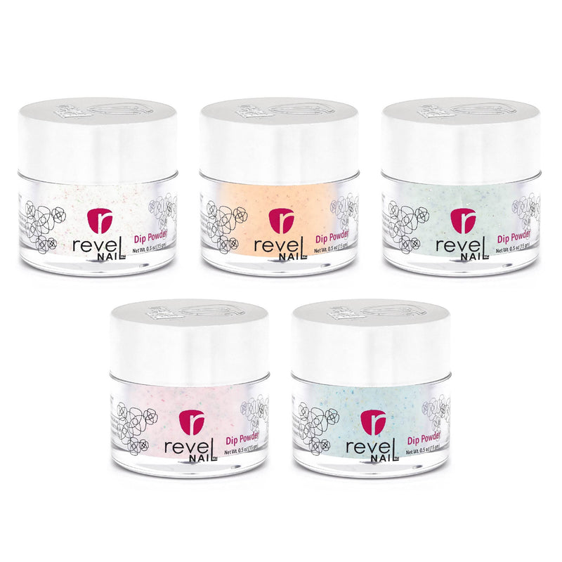 Dip Powder Sets and Collections Spring Fever | Pastel Speckled Flake Dip Powder Set