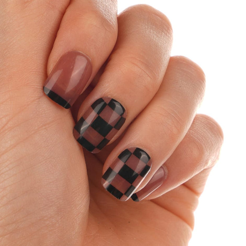 Press Ons Check This | Gloss Short Square Press-On Nails