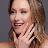 Press Ons Cupids Arrow | Gloss Long Coffin Press-On Nails