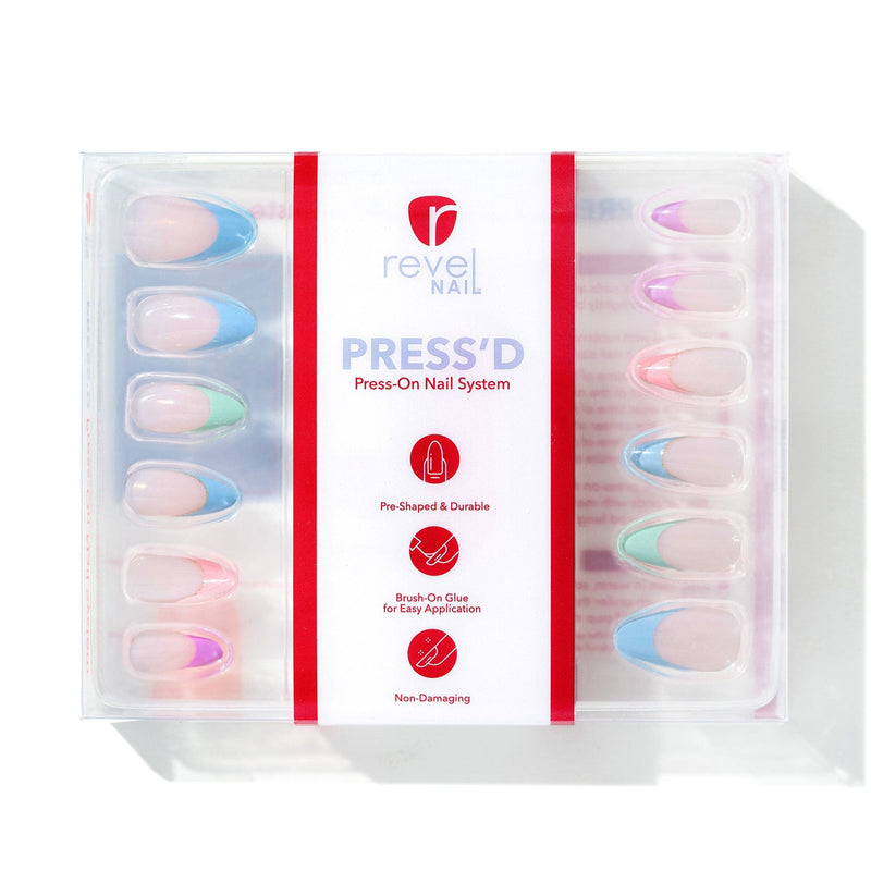 Press Ons French Macaron | Gloss Long Almond Press-On Nails