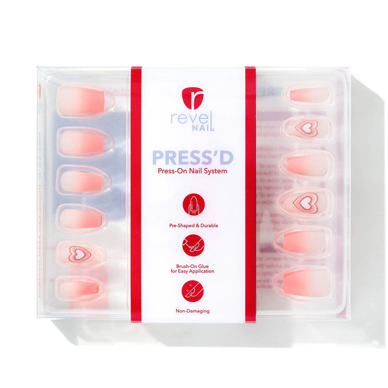 Press Ons Heartthrob | Matte Medium Square Press-On Nails