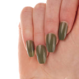 Press Ons Thyme after thyme | Gloss Medium Coffin Press-On Nails