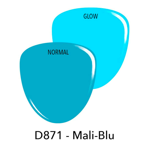 Replacements D871 - Mali-Blu Creme Glow Dip Powder
