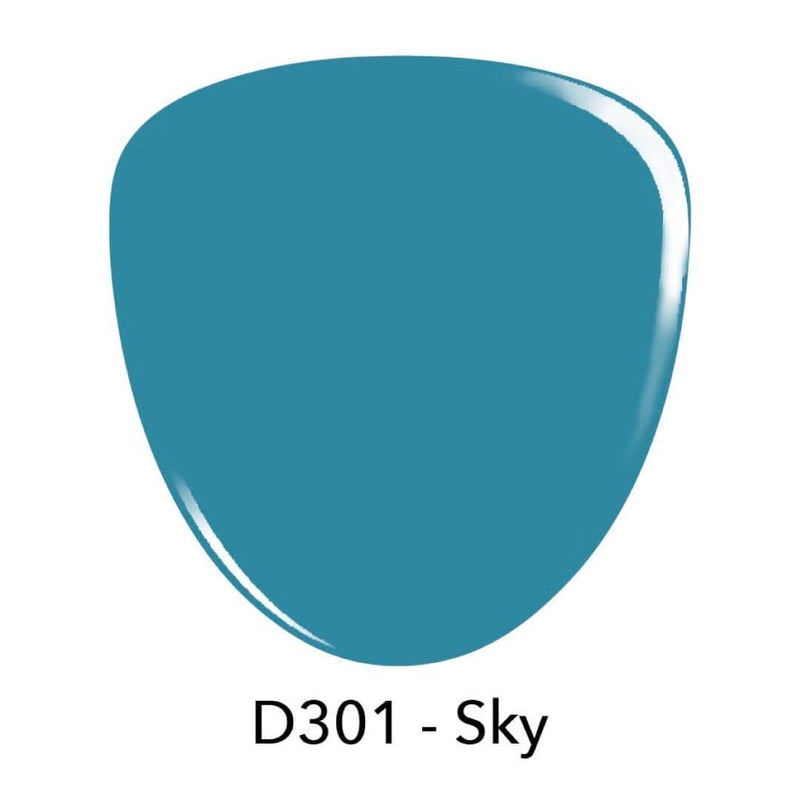 D301 Sky Blue Creme Dip Powder