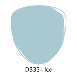 D333 Ice Blue Crème Dip Powder