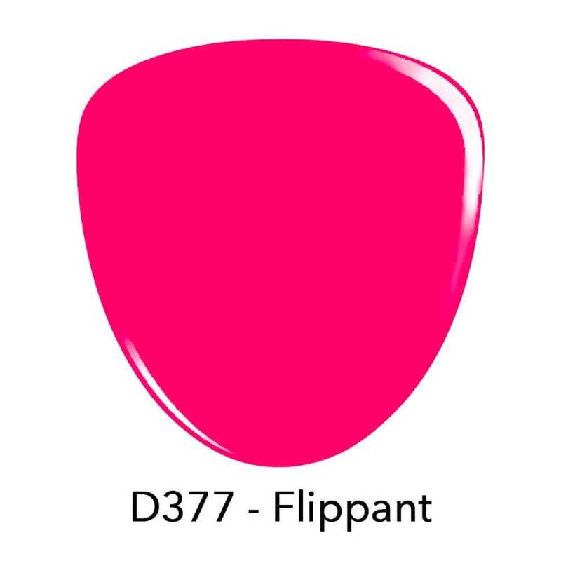 D377 Flippant Pink Creme Dip Powder