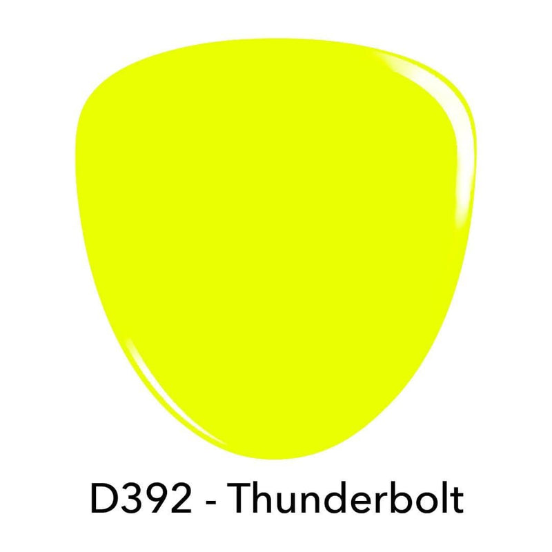D392 Thunderbolt Yellow Creme Dip Powder