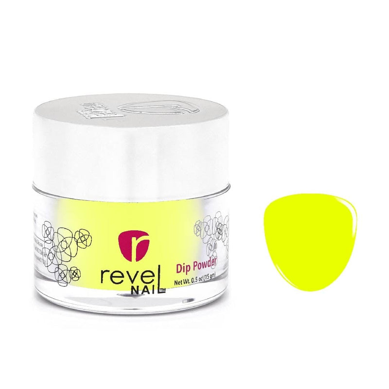 D392 Thunderbolt Yellow Creme Dip Powder