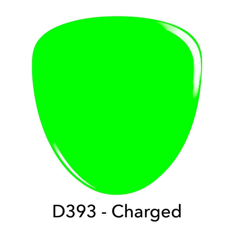 D393 Charged Green Creme Dip Powder