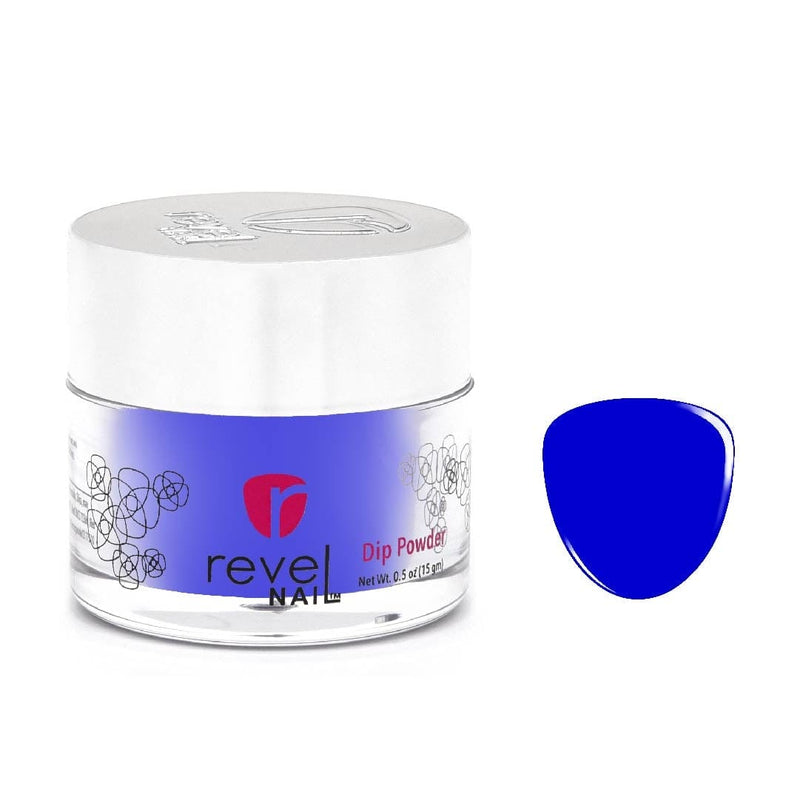 D394 Bombshell Blue Creme Dip Powder