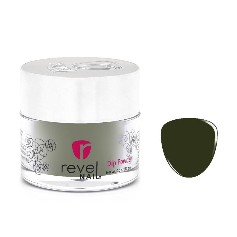 D413 Wicked Green Crème Dip Powder