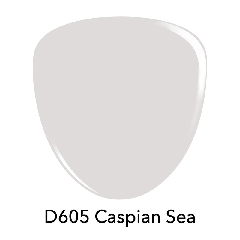D605 Caspian Sea White Sheer Dip Powder