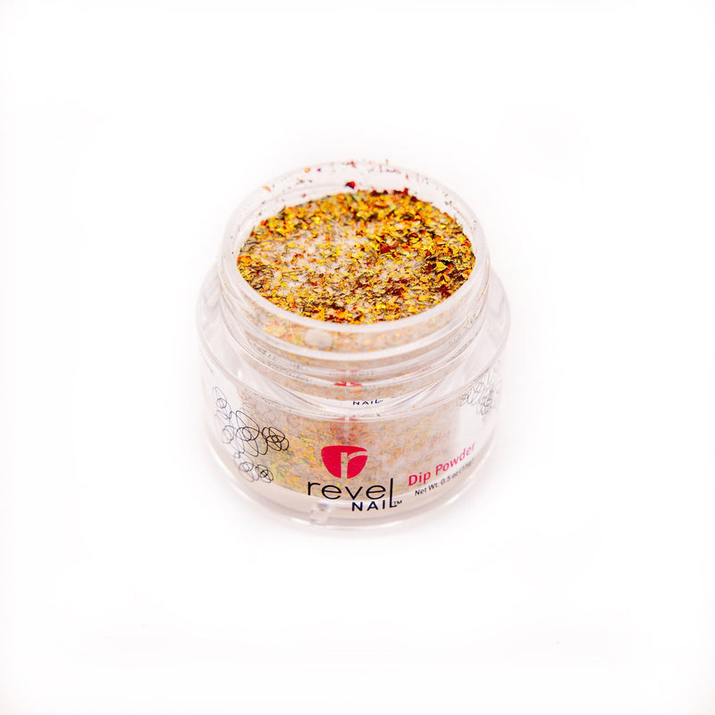 D612 Tapestry Red Flake Dip Powder