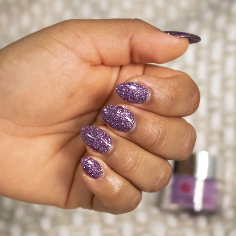 D619 Vineyard Purple Shimmer Dip Powder