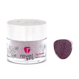 D619 Vineyard Purple Shimmer Dip Powder