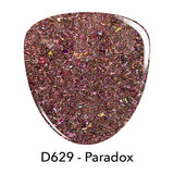 D629 Paradox Pink Flake Dip Powder