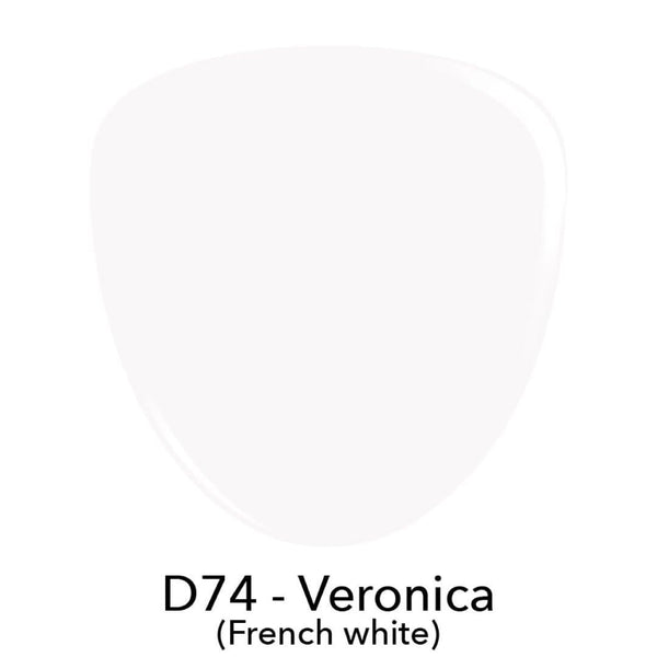 D74 Veronica French White Dip Powder