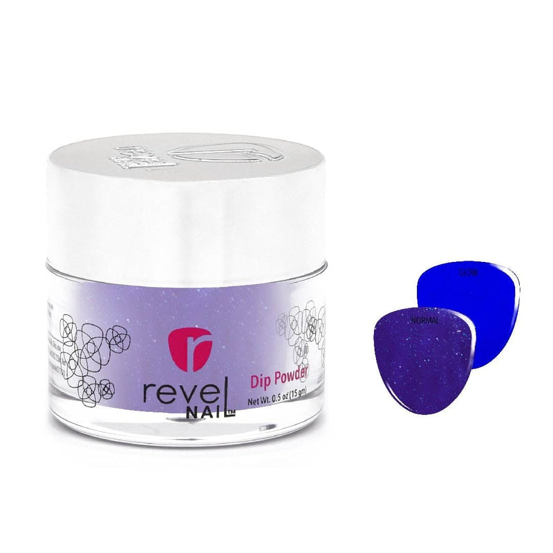 GC10 Glimmer Blue Glitter Dip Powder