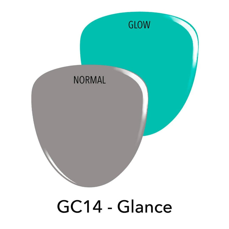 GC14 Glance Gray Glow Dip Powder