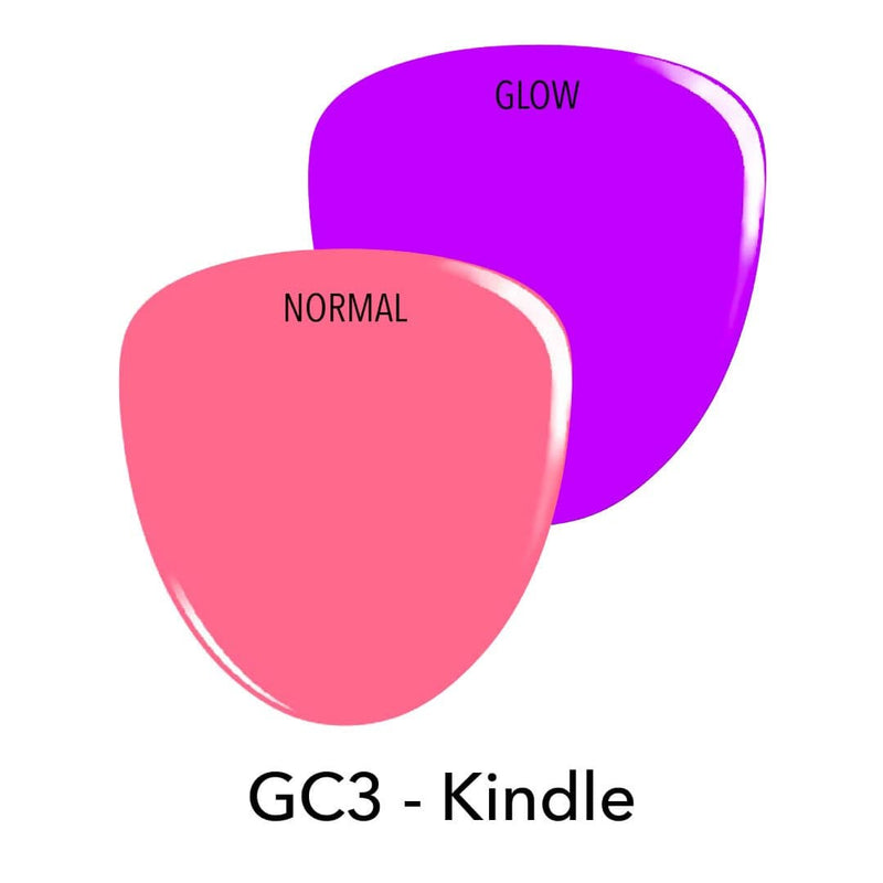 GC3 Kindle Pink Glow Dip Powder