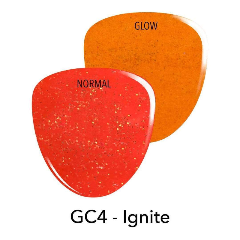 GC4 Ignite Orange Glow Dip Powder