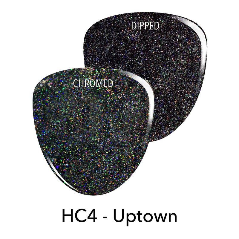 HC4 Uptown Gray Chrome Dip Powder