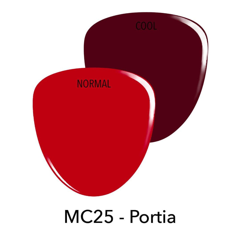 MC25 Portia Red Creme Dip Powder