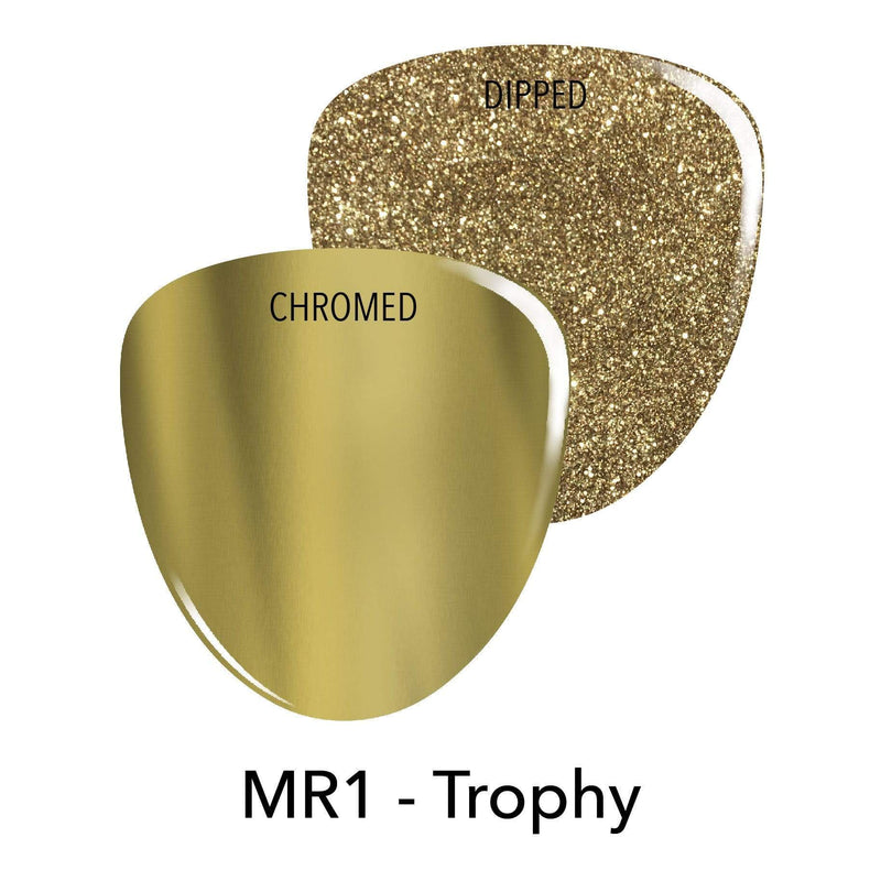 MR1 Trophy Gold Chrome Dip Powder