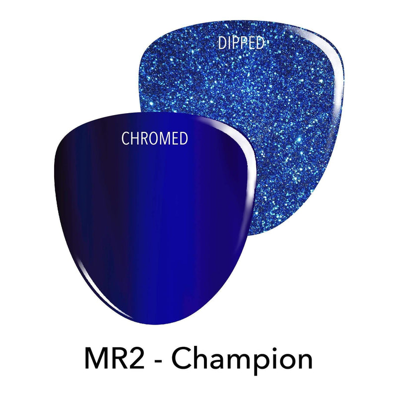 MR2 Champion Blue Chrome Dip Powder