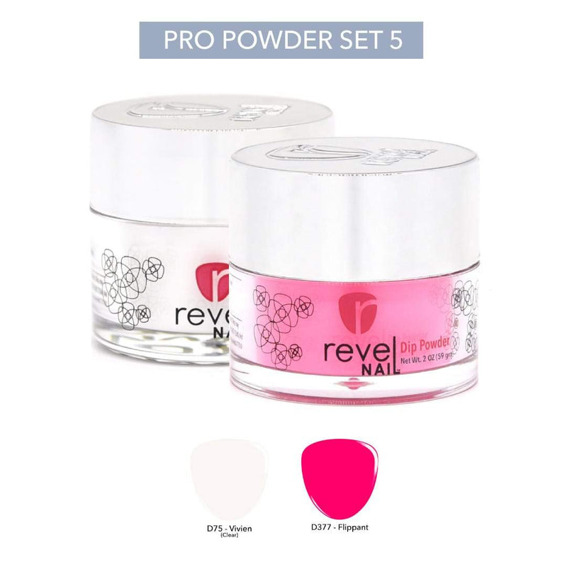 Revel Nail Dip Powder Pro 2 Powder Set - FREE